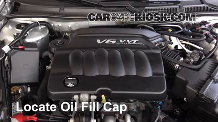 2016 Chevrolet Impala Limited LS 3.6L V6 FlexFuel Aceite Agregar aceite